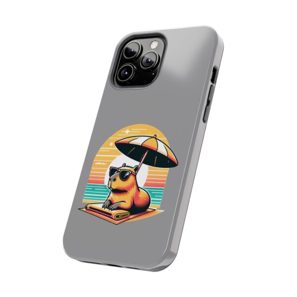Tough Phone Case with Capybara Design – Durable Protection with Adorable Style