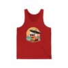 Unisex Jersey Tank Top with Cute Capybara Design – Perfect for Summer Style