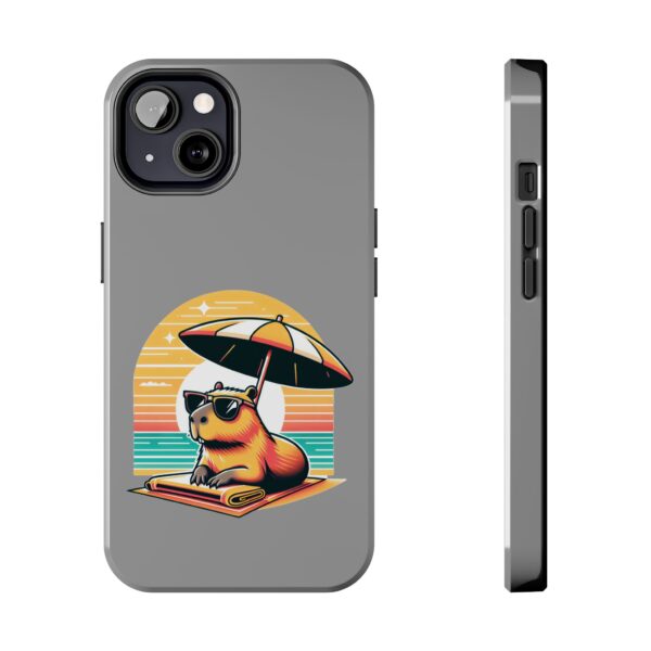 Tough Phone Case with Capybara Design – Durable Protection with Adorable Style