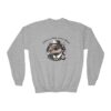 Youth Crewneck Sweatshirt with Adorable Capybara Design – Cozy and Fun for Everyday Wear