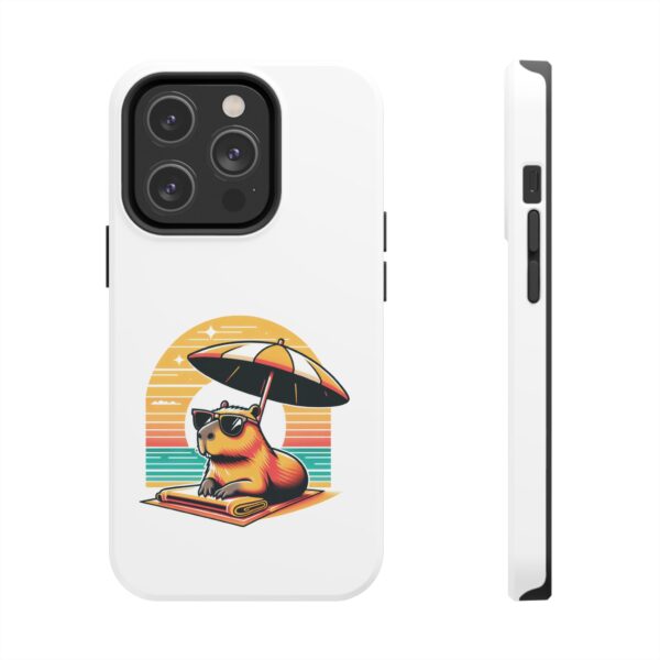 Tough Phone Case with Capybara Design – Durable Protection with Adorable Style