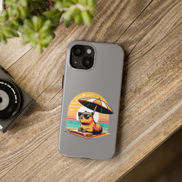 Tough Phone Case with Capybara Design – Durable Protection with Adorable Style