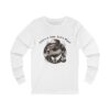 Unisex Jersey Long Sleeve Tee with Unique Capybara Design – Comfortable and Stylish Top