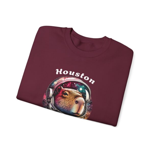 Unisex Heavy Blend™ Crewneck Sweatshirt with Cute Capybara Design – Embrace Comfort Every Day