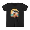 Youth Short Sleeve Tee with Cute Capybara Design – Soft, Fun, and Perfect for Everyday Wear