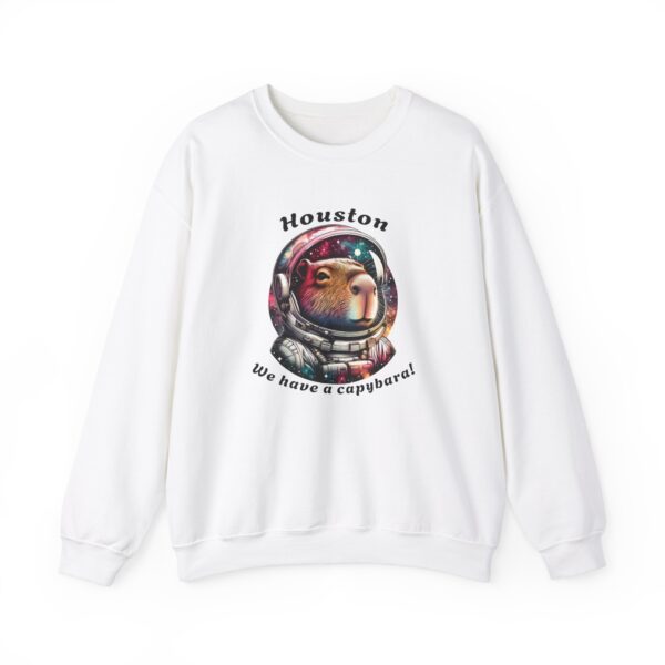 Unisex Heavy Blend™ Crewneck Sweatshirt with Cute Capybara Design – Embrace Comfort Every Day