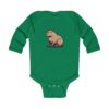 Infant Long Sleeve Bodysuit with Cute Capybara Design – Soft, Cozy, and Perfect for Baby’s Everyday Comfort