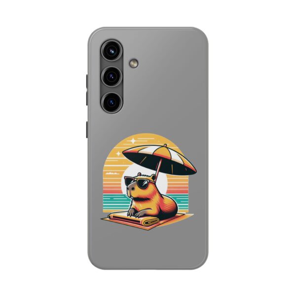 Tough Phone Case with Capybara Design – Durable Protection with Adorable Style
