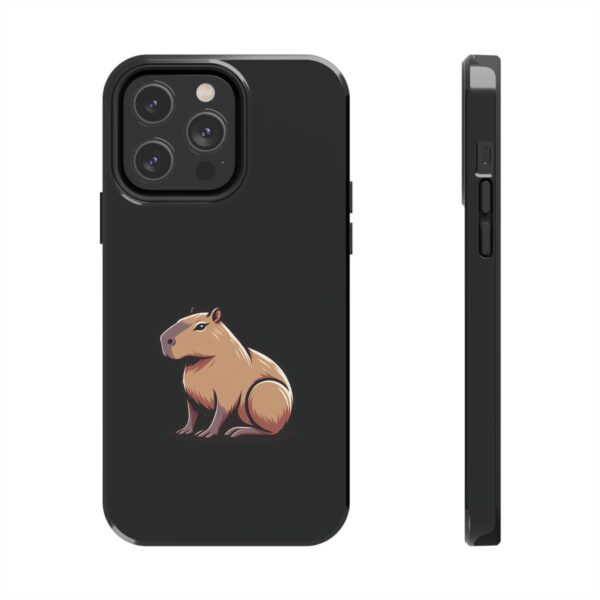 Tough Phone Case with Capybara Design – Durable Protection with Adorable Style