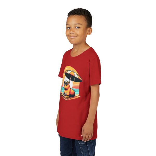 Youth Short Sleeve Tee with Cute Capybara Design – Soft, Fun, and Perfect for Everyday Wear