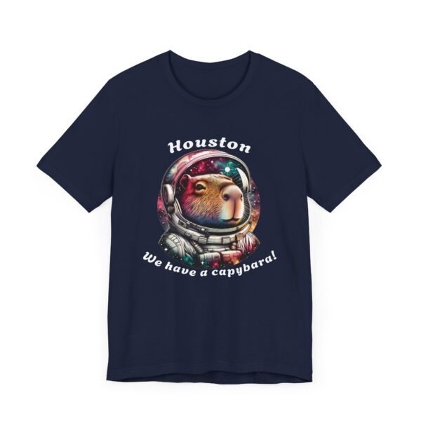 Unisex Jersey Short Sleeve Tee with Adorable Capybara Design – Soft and Stylish T-Shirt