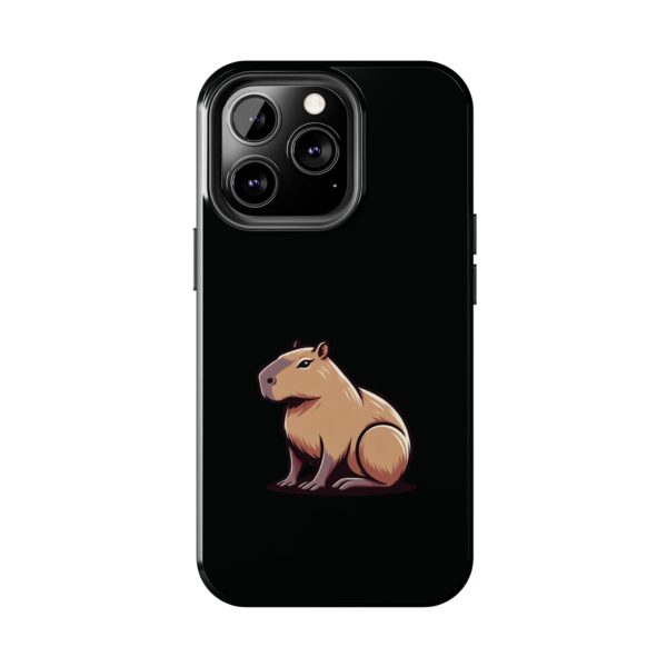 Tough Phone Case with Capybara Design – Durable Protection with Adorable Style