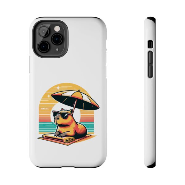 Tough Phone Case with Capybara Design – Durable Protection with Adorable Style