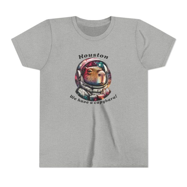 Youth Short Sleeve Tee with Cute Capybara Design – Soft, Fun, and Perfect for Everyday Wear