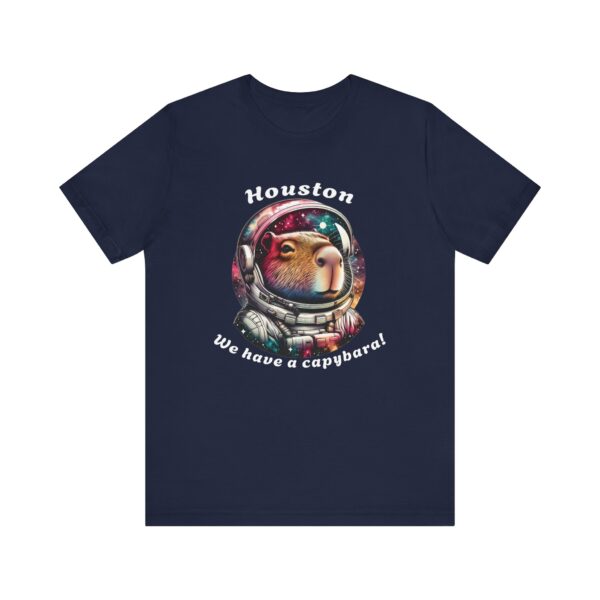 Unisex Jersey Short Sleeve Tee with Adorable Capybara Design – Soft and Stylish T-Shirt