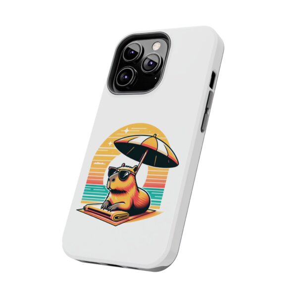 Tough Phone Case with Capybara Design – Durable Protection with Adorable Style