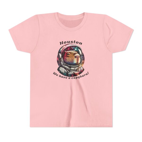 Youth Short Sleeve Tee with Cute Capybara Design – Soft, Fun, and Perfect for Everyday Wear