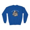 Youth Crewneck Sweatshirt with Adorable Capybara Design – Cozy and Fun for Everyday Wear