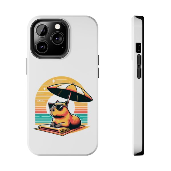 Tough Phone Case with Capybara Design – Durable Protection with Adorable Style