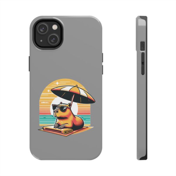Tough Phone Case with Capybara Design – Durable Protection with Adorable Style