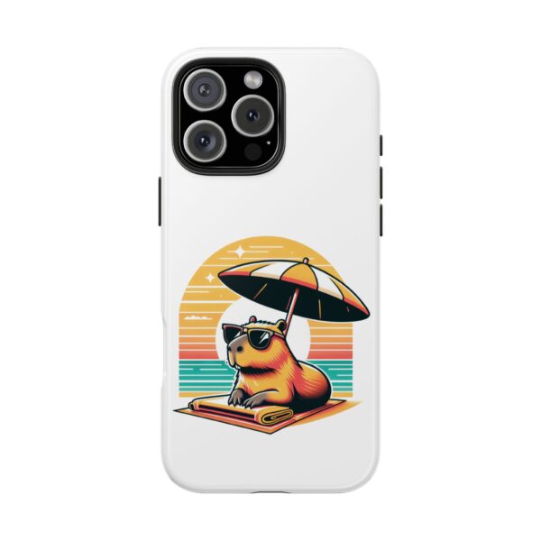 Tough Phone Case with Capybara Design – Durable Protection with Adorable Style