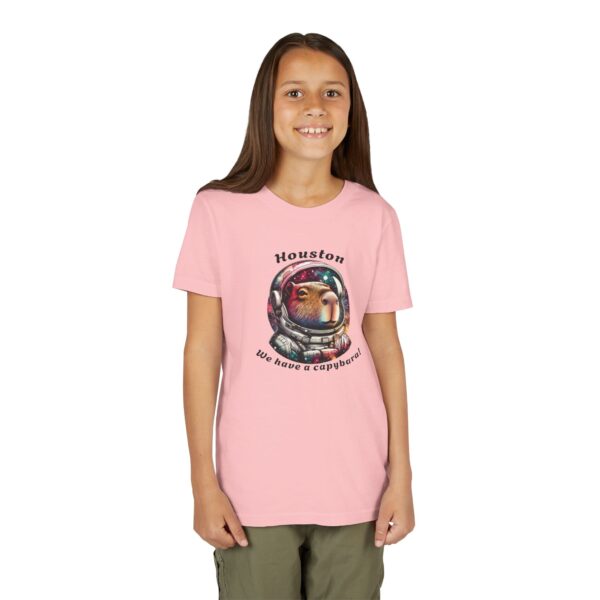 Youth Short Sleeve Tee with Cute Capybara Design – Soft, Fun, and Perfect for Everyday Wear