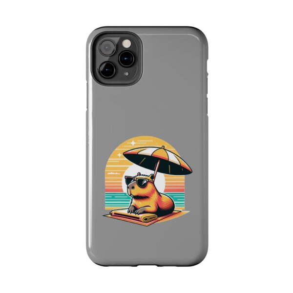 Tough Phone Case with Capybara Design – Durable Protection with Adorable Style