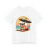 Unisex Jersey Short Sleeve Tee with Adorable Capybara Design – Soft and Stylish T-Shirt