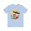 Unisex Jersey Short Sleeve Tee with Adorable Capybara Design – Soft and Stylish T-Shirt