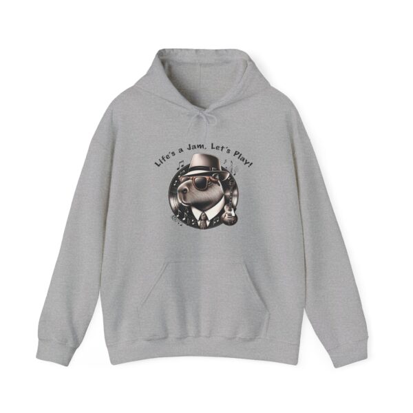 Unisex Heavy Blend™ Hooded Sweatshirt with Cute Capybara Design – Warm and Stylish Hoodie