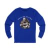 Unisex Jersey Long Sleeve Tee with Unique Capybara Design – Comfortable and Stylish Top