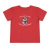 Toddler Short Sleeve Tee with Adorable Capybara Design – Soft, Fun, and Perfect for Everyday Play