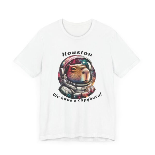 Unisex Jersey Short Sleeve Tee with Adorable Capybara Design – Soft and Stylish T-Shirt