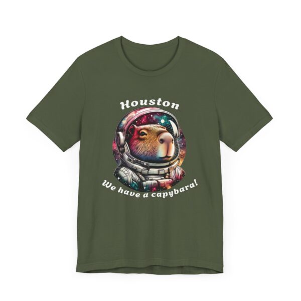 Unisex Jersey Short Sleeve Tee with Adorable Capybara Design – Soft and Stylish T-Shirt