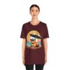 Unisex Jersey Short Sleeve Tee with Adorable Capybara Design – Soft and Stylish T-Shirt