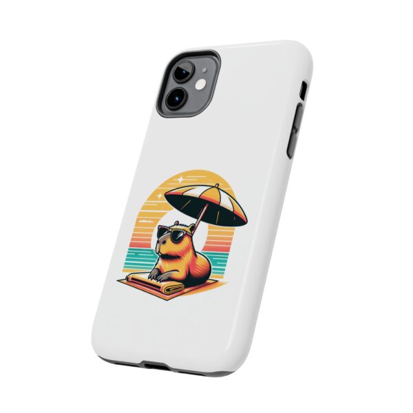 Tough Phone Case with Capybara Design – Durable Protection with Adorable Style