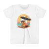 Youth Short Sleeve Tee with Cute Capybara Design – Soft, Fun, and Perfect for Everyday Wear