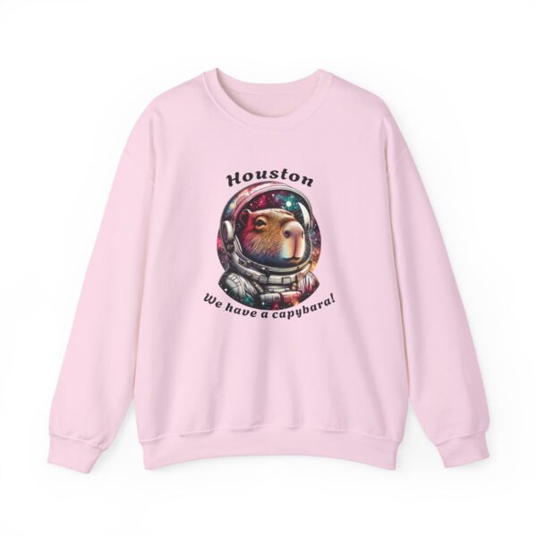 Unisex Heavy Blend™ Crewneck Sweatshirt with Cute Capybara Design – Embrace Comfort Every Day
