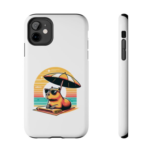 Tough Phone Case with Capybara Design – Durable Protection with Adorable Style