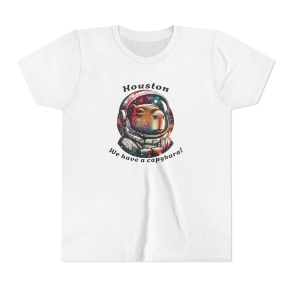 Youth Short Sleeve Tee with Cute Capybara Design – Soft, Fun, and Perfect for Everyday Wear