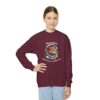 Youth Crewneck Sweatshirt with Adorable Capybara Design – Cozy and Fun for Everyday Wear