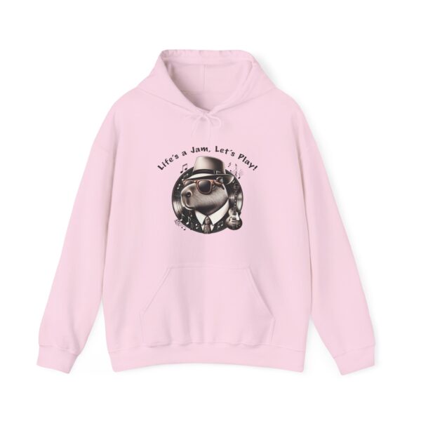 Unisex Heavy Blend™ Hooded Sweatshirt with Cute Capybara Design – Warm and Stylish Hoodie