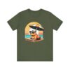 Unisex Jersey Short Sleeve Tee with Adorable Capybara Design – Soft and Stylish T-Shirt
