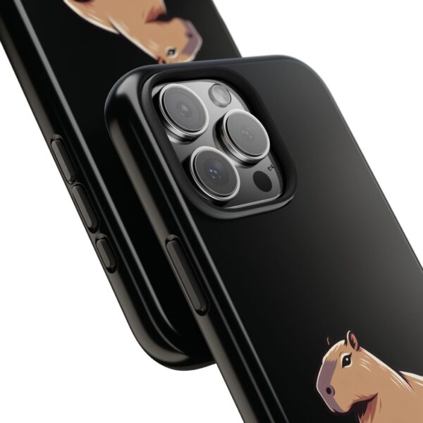 Tough Phone Case with Capybara Design – Durable Protection with Adorable Style