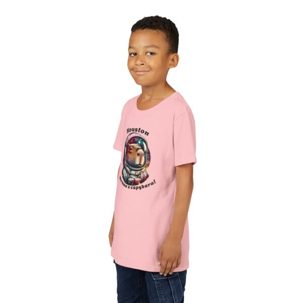 Youth Short Sleeve Tee with Cute Capybara Design – Soft, Fun, and Perfect for Everyday Wear