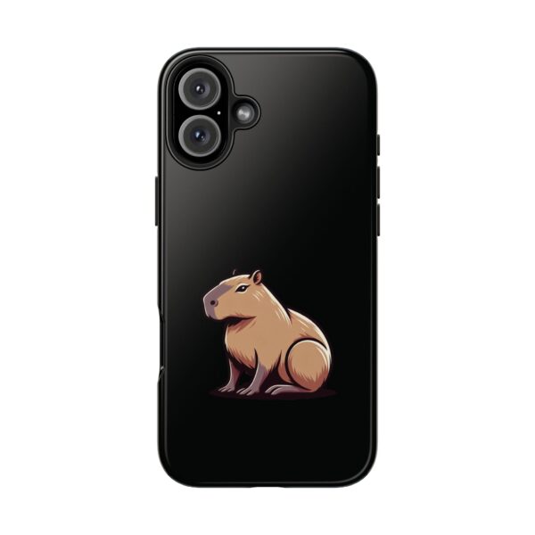 Tough Phone Case with Capybara Design – Durable Protection with Adorable Style