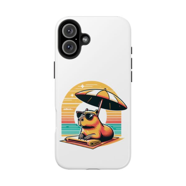 Tough Phone Case with Capybara Design – Durable Protection with Adorable Style