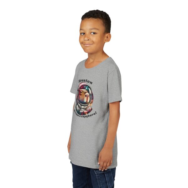 Youth Short Sleeve Tee with Cute Capybara Design – Soft, Fun, and Perfect for Everyday Wear
