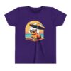 Youth Short Sleeve Tee with Cute Capybara Design – Soft, Fun, and Perfect for Everyday Wear