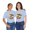 Unisex Jersey Short Sleeve Tee with Adorable Capybara Design – Soft and Stylish T-Shirt